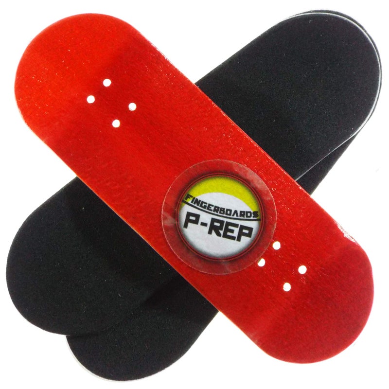PREP P-REP Red Chromite 32mm x 97mm Complete Fingerboard - Image 2